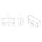Alaterre Furniture Bethel Acacia Wood 40"W Bench ANTR0330 - alternate 6
